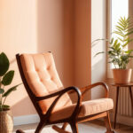 realistic interior design with furniture