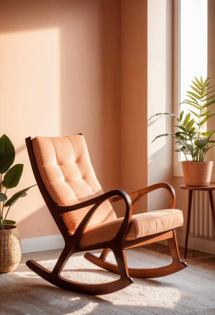 realistic interior design with furniture